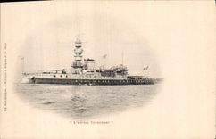 CPA Bateau de Guerre L'Amiral Trehouart