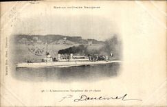 Vintage Postcard Warship the Argonaut Destroyer of 1st class
