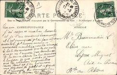 CPA Bateau de Guerre Amiral Baudin Cuirasse a tourelles