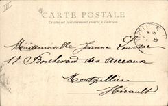 CPA Bateau de Guerre Amiral Charner