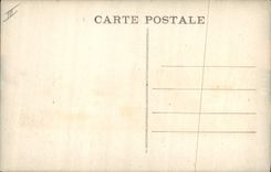 Vintage Postcard Warship Against destroyer Shield