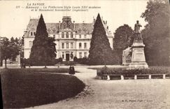 CPA Prefecture Annecy Monument Sommeiller