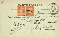 Vintage Postcard Apt Prefecture