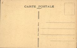 Vintage Postcard Entered of the Agen Prefecture