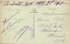 CPA Prefecture Amiens Le Palais de Justice 