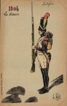 CPA Militaria 1804 Les honneurs Autrefois 