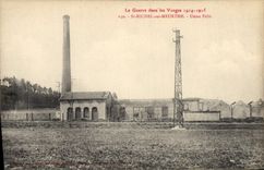 Postal Mina Minas San Miguel sobre Meurthe Fábrica Feltz Vosgos