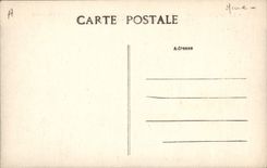 Vintage Postcard Mines Mines Boisselle Somme Hole blast of the road of Bapaume Entree of the underground shelter