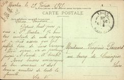 Vintage Postcard Mines Carboniferous Mines of Saint Etienne Puits of the Winch