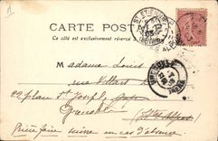 Postal Mina Minas San Etienne Pozo Marinoni o la mina a los mineros