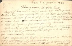 CPA Fantaisie (dessin a la main) Fleurs