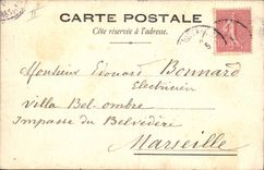 CPA Fantaisie (dessin a la main) Paysage