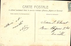 CPA Fantaisie (dessin a la main) Paysage