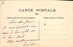 CPA Fantaisie (dessin a la main) Fleurs Hirondelles