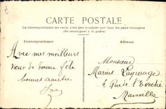 CPA Fantaisie (dessin a la main) Fleurs