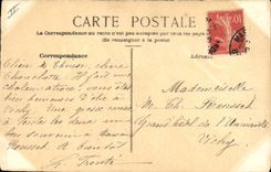 CPA Fantaisie (dessin a la main) Fleurs