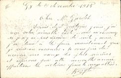 CPA Fantaisie (dessin a la main) Village