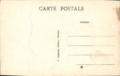 Vintage Postcard Chateau Nantes Carries St Pierre taken of the south East