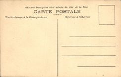 Vintage Postcard Castle Epinal Piles of the Bridge levis of the old castle
