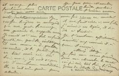 Postal Castillo Robinson la vuelta del Molino Fiel