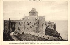 Vintage Postcard Castle Surroundings of Cape Frehel the Fort the Slat