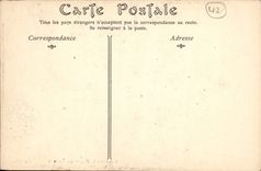 Vintage Postcard Castle of Worn the terrace