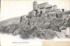 CPA Chateau Valere Vu du cote nord