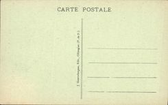 Vintage Postcard Royat the old church fortifiee