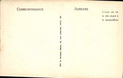 Vintage Postcard Castle Holy Marie Luz