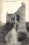 CPA Vendome Ruines du Chateau 