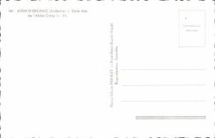 Postal Gruta Grutas Sima de Orgnac Ardeche Sala dicho del abad Glory