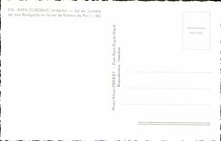 Vintage Postcard Cave Caves Swallow-hole of Orgnac Ardeche Play of light on a stalagmite in the pine cone shape