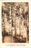 Vintage Postcard Cave Caves the Swallow-hole Armand In the virgin forest Large stalagmite
