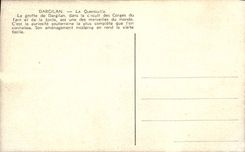 CPA Grotte Grottes Dargilan La Quenouille