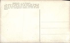 Vintage Postcard Cave Dargilan Caves the mosque