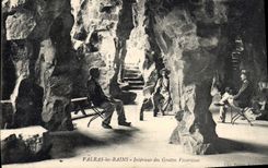 CPA Grotte Grottes Valras les Bains Interieur des grottes Vivaraises