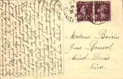 Vintage Postcard Cave Caves Dinard St Enogat the ghoul with the fairies