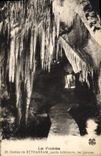Vintage Postcard Cave Caves of Betharram Lower part tears
