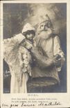 CPA Fantaisie Pere Noel Enfant