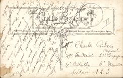 Vintage Postcard Fantasy Children St Nicolas