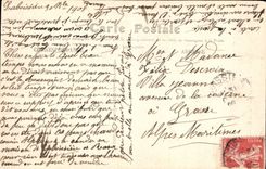 CPA Escalier du Palais de Justice Beauvais