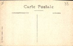 Vintage Postcard Law courts Bordeaux