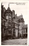 Vintage Postcard Upper-class Law courts Hotel Jacques Heart