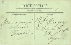 Vintage Postcard Boulogne on Sea the Place of the Law courts and the belfry