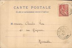 CPA Bateau de Guerre Croiseur blinde Type Amiral Charnier Latouche Chanzy Treville