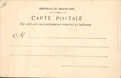 Vintage Postcard Warship Bouvines