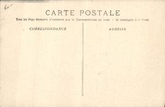 Vintage Postcard Warship Brennus beating House of Amiralissime Baker