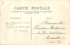 CPA Bateau de Guerre Rochefort sur Mer Arsenal Le Bugeaud Croiseur 