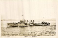 CPA Bateau de Guerre Torpilleur Bisson 