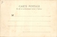 CPA Bateau de Guerre Bizerte Tunisie Le cuirasse d'escadre le Bouvet entrant au port